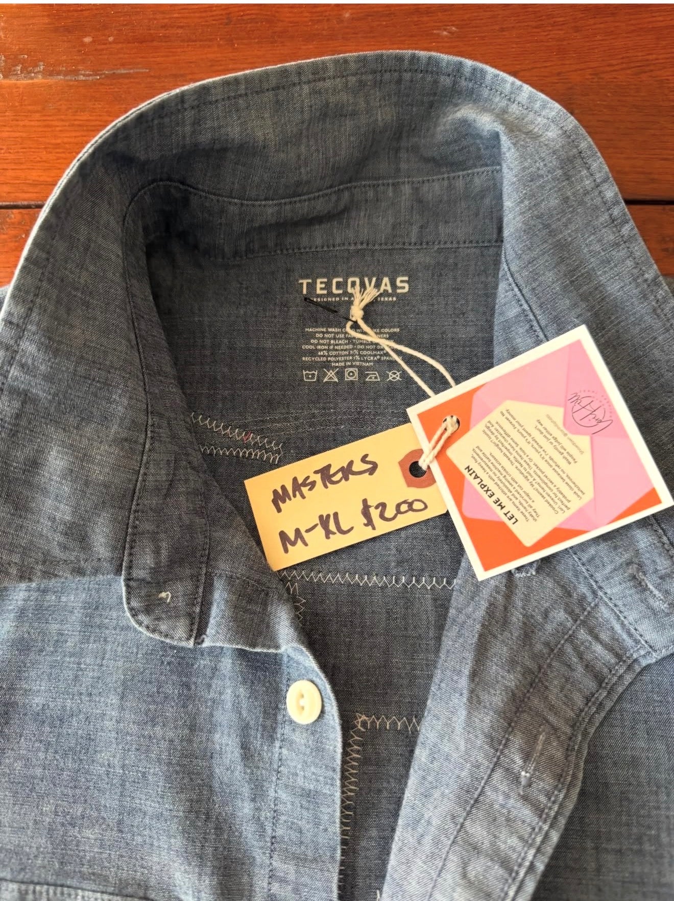 Masters M-XL Upcycled Shirt
